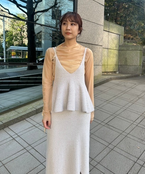 emmi スカート eco ラメニットスカート : ZOZOTOWN Yahoo!店
