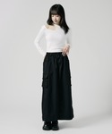 tシャツ one-shoulder cut a...の詳細画像4