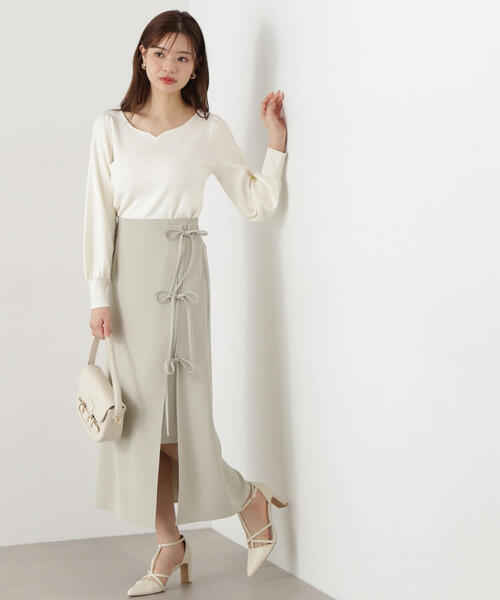 PROPORTION BODY DRESSING ニット セーター ハートネック総針