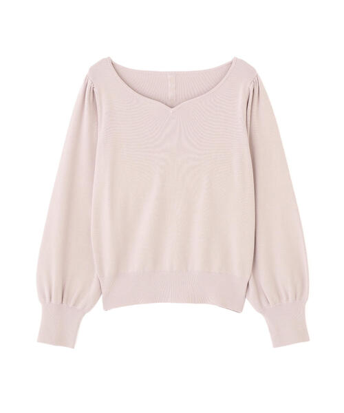 ニット セーター ハートネック総針ニット / 1215170201 レディース PROPORTION BODY DRESSING ニット セーター ハートネック総針