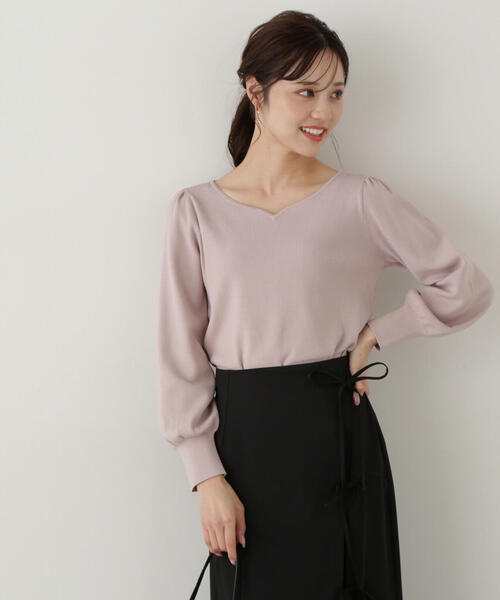 ニット セーター ハートカット総針ニット / 1214270903 レディース PROPORTION BODY DRESSING ニット セーター ハートカット総針