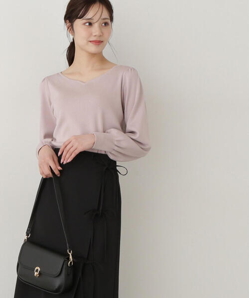 PROPORTION BODY DRESSING ニット セーター ハートネック総針