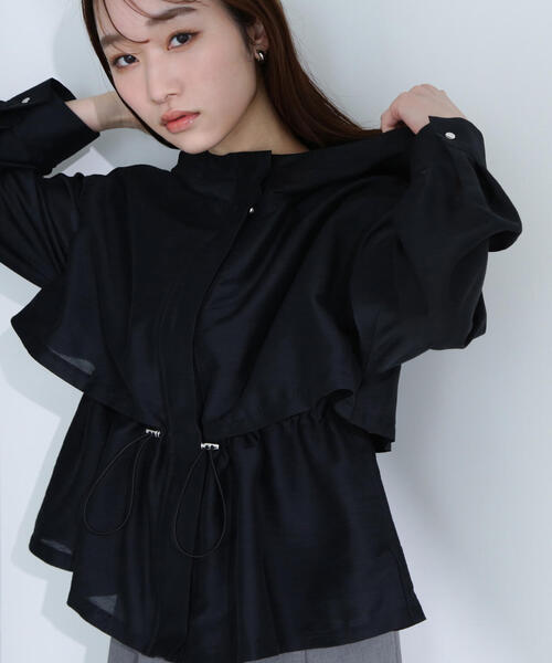 新品未使用！NATURAL BEAUTY BASICフーディードロストブルゾン フーディードロストブルゾン | NATURAL BEAUTY BASIC