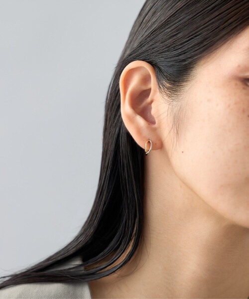 Jouete（ジュエッテ） ピアス 「スナップピアス」 ダブルライン コンビ