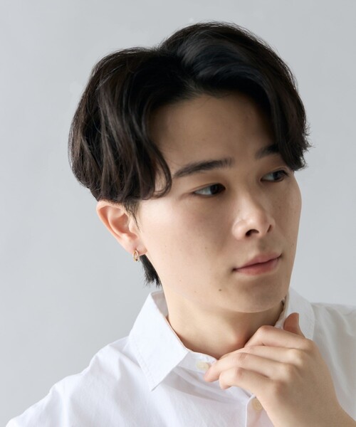 Jouete（ジュエッテ） ピアス 「スナップピアス」 ダブルライン コンビ