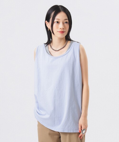 タンクトップ ノースリーブ 「別注」Goodwear / タンクトップ レディース