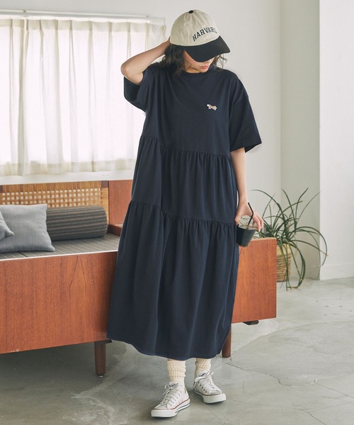 ディズニー ディセンダント ロングワンピース PENNEYS ワンピース PENNEYS/ペニーズ 別注 THE FOX ロゴ