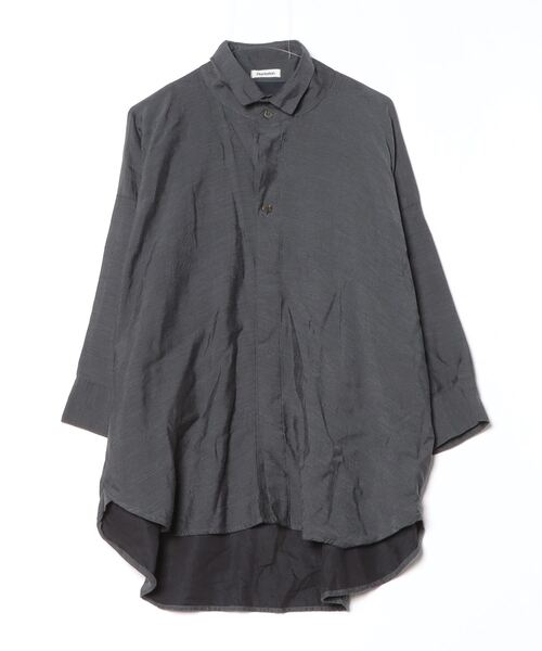 「Plantation」 ドルマンスリーブブラウス M size グレー レディース Plantation 「Plantation」 ドルマンスリーブシャツ M size
