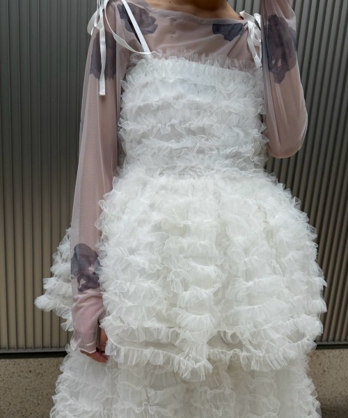HONEY MI HONEY OFFICIAL | 【4.12 12:00in】 tulle frill
