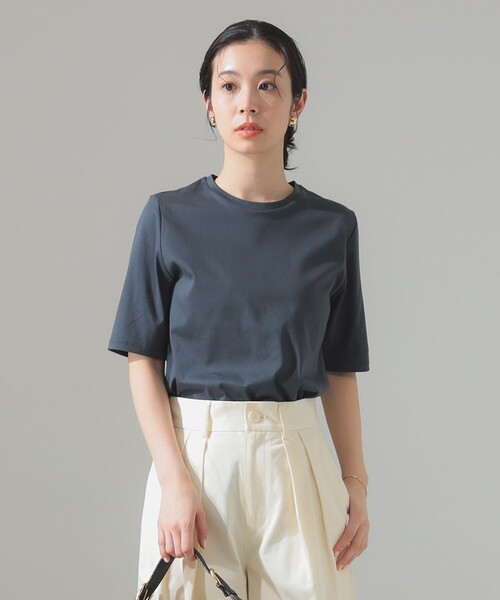 新品未使用　Demi-luxe BEAMS スーピマコットン スムース Tシャツ Demi-Luxe BEAMS tシャツ スーピマコットン スムース Tシャツ