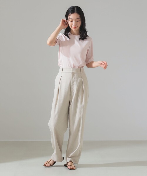 新品未使用　Demi-luxe BEAMS スーピマコットン スムース Tシャツ Demi-Luxe BEAMS tシャツ スーピマコットン スムース Tシャツ