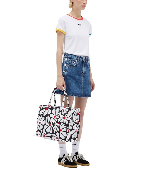 MSGM（エムエスジーエム） トートバッグ 「NEW」サイケデリック 