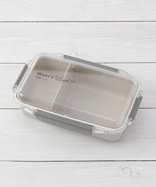 弁当箱 「ワンズテラスオリジナル」What's for lunch? 抗菌4点ロックランチボックス 750ml | one'sterrace | 02