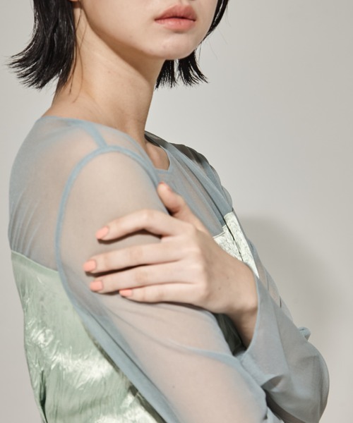 STUDIOUS ワンピース 「STUDIOUS/ステュディオス」Sheer