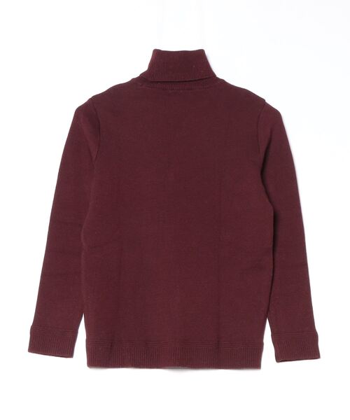 「WRAPINKNOT」 タートルネックニット 0 レッド レディース_画像2