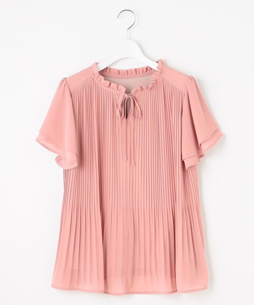Feroux ブラウス シャツ 「2WAY・洗える」シフォンジョーゼット