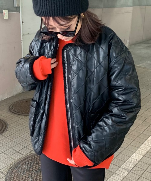 「SHAGGIE」 ジャケット FREE ブラック レディース_画像9