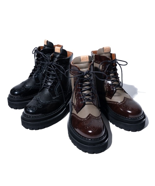 ブーツ Platform Country Boots / プラットフォームカントリーブーツ メンズ レディースの画像
