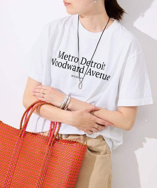 tシャツ GULF COAST/ガルフコースト SLOBE別注 グラフィックTEE1 レディース