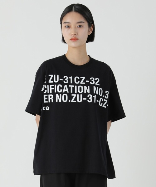 「ZUCCa」 半袖Tシャツ M size ブラック レディース