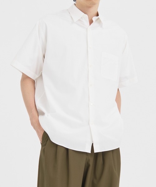 【美品】マーカウェア・半袖シャツ・COMFORT FIT SHIRTS・3・L markaware シャツ 「MARKAWARE/マーカウェア」COMFORT FIT S/S