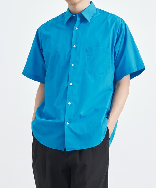 【美品】マーカウェア・半袖シャツ・COMFORT FIT SHIRTS・3・L markaware シャツ 「MARKAWARE/マーカウェア」COMFORT FIT S/S