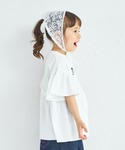 tシャツ 配色ロゴプリント ペプラムデザイン ...の詳細画像2