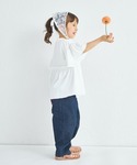 tシャツ 配色ロゴプリント ペプラムデザイン ...の詳細画像5