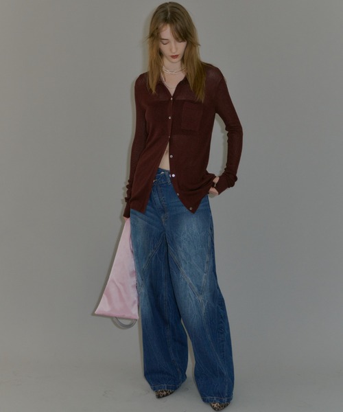 カーディガン Polo cardigan / ポロカーディガン レディース