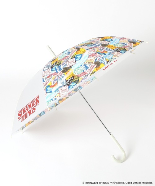 niko and…（ニコアンド） 傘 「STRANGER THINGS」コラボ ビニール傘