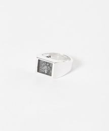 指輪 リング XOLO　Signet Ring S.Gray Flower メンズ｜ZOZOTOWN Yahoo!店