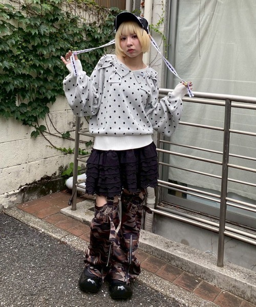 CandyStripperのスカート Candy Stripper スカート COTTON LACE FRILL : ZOZOTOWN Yahoo