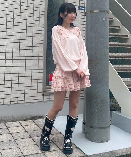 Candy Stripper（キャンディーストリッパー） スカート COTTON LACE