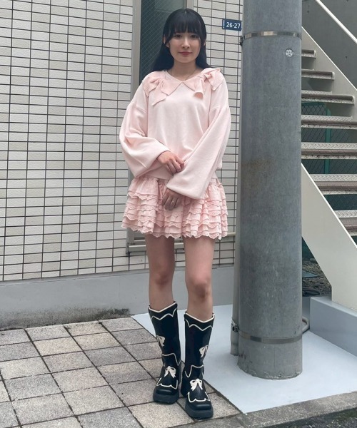 Candy Stripper（キャンディーストリッパー） スカート COTTON LACE