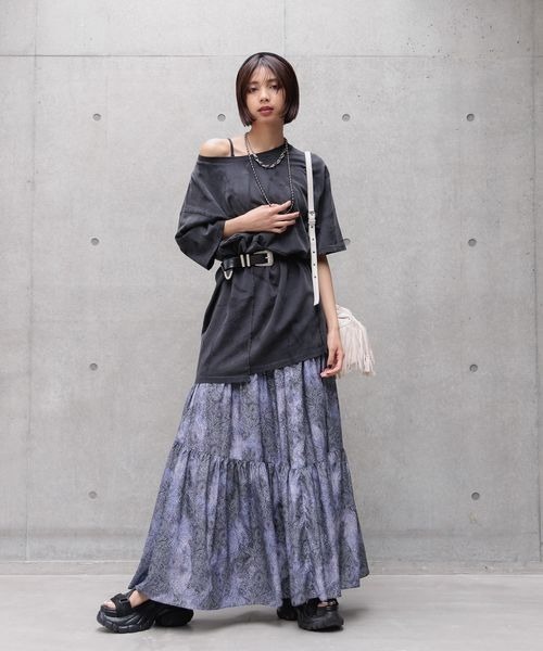 PAGEBOY tシャツ USEDライクカコウT レディース : ZOZOTOWN