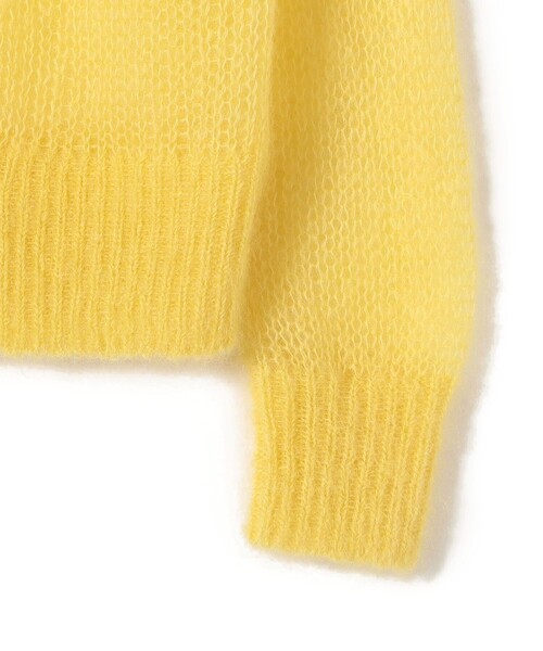 SHIPS（シップス） カーディガン モヘヤ クルーネック カーディガン