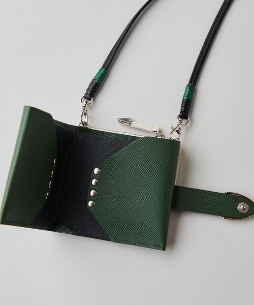 toga pulla 長財布 TOGA PULLA◇財布/レザー/BLK/レディース// : セカンド