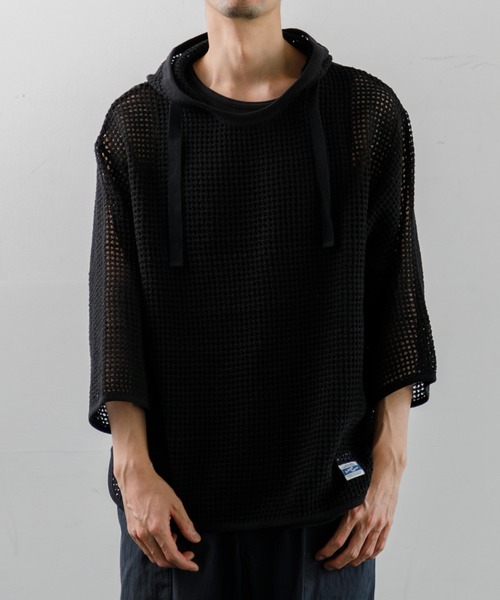 ARMY TWILL パーカー COTTON MESH HOODIE メンズ : ZOZOTOWN