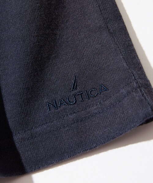 「NAUTICA」 半袖Tシャツ SMALL パープル メンズ