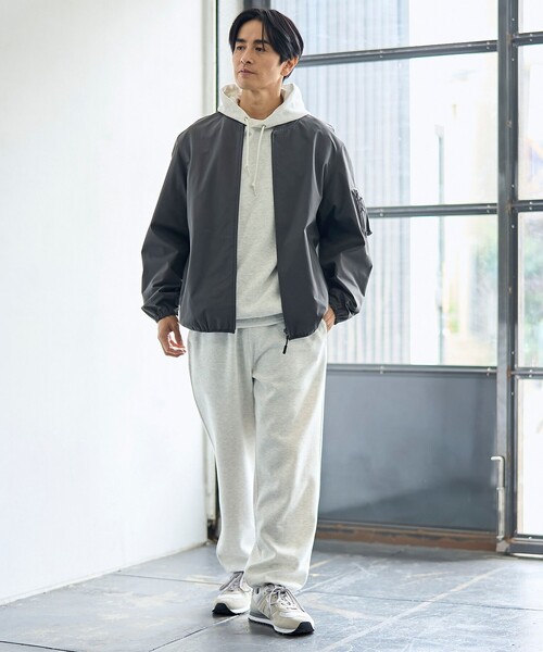 coen（コーエン） ma1 ma-1 ハイカーテックブルゾン「防シワ