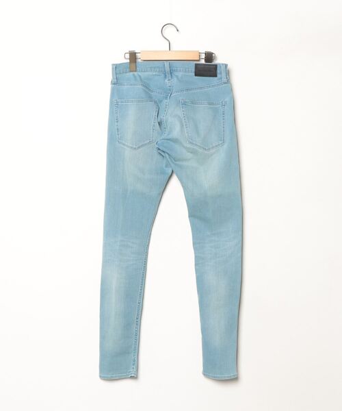 「MONKEY TIME」 加工スキニーデニムパンツ MEDIUM ブルー メンズ