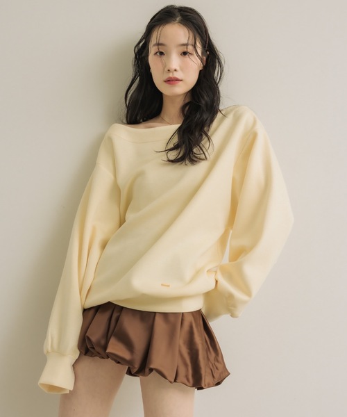 NEUNA（ヌナ） スカート 「他にない光沢感がポイント」サテンバルーン