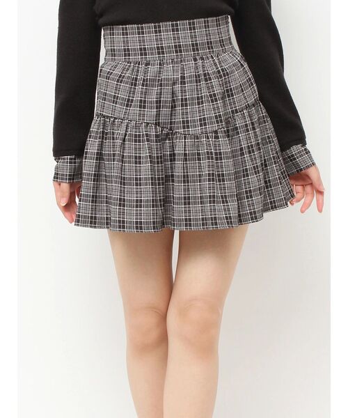 RESEXXY（リゼクシー） スカート チェックミニフレアスカート