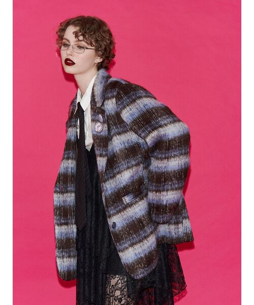 jouetie（ジュエティ） ジャケット テーラードジャケット ウールライク