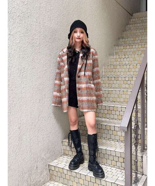 jouetie（ジュエティ） ジャケット テーラードジャケット ウールライク