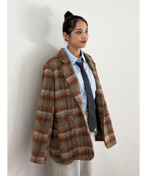 jouetie（ジュエティ） ジャケット テーラードジャケット ウールライク