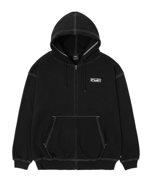 HUF パーカー STRETCH FULL ZIP HOODIE メンズ レディース
