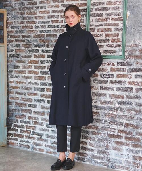 ドレステリア　ヘリテージステンドカラーコート ネイビー　38 DRESSTERIOR（ドレステリア） ステンカラーコート 38 ネイビー