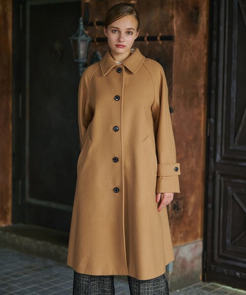 ドレステリア　ヘリテージステンドカラーコート ネイビー　38 DRESSTERIOR（ドレステリア） ステンカラーコート 38 ネイビー