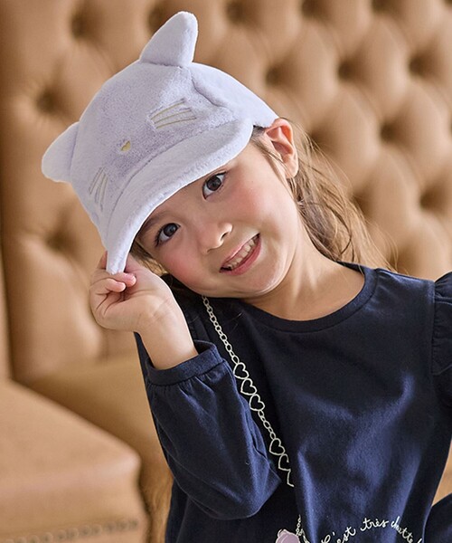 ANY（エニィ） キャップ 帽子 ネコ耳キャップ キッズ 子供 女の子